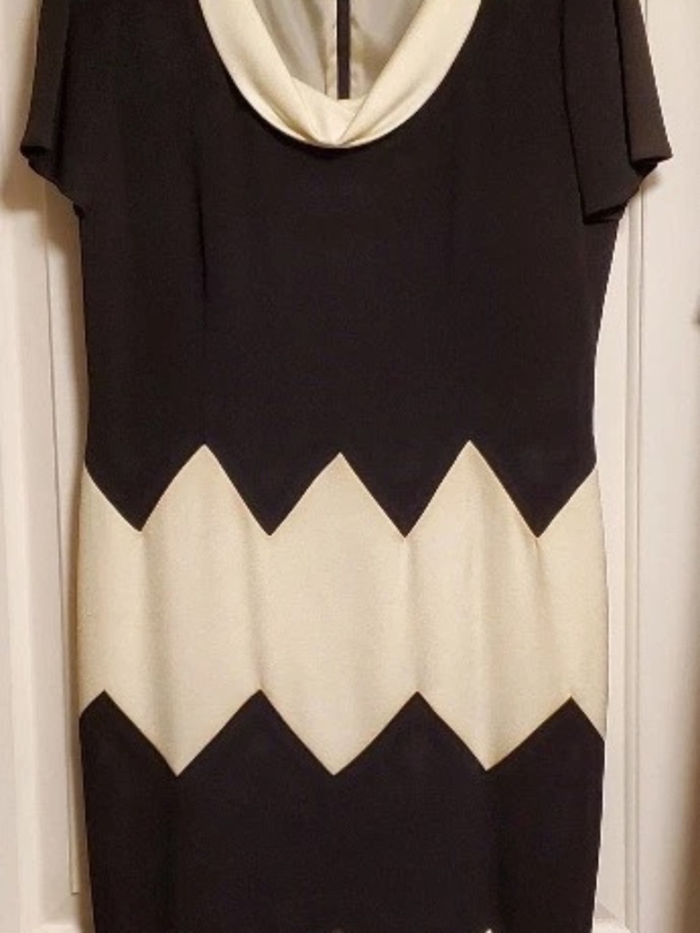 Vintage Valentino Black and White Dress